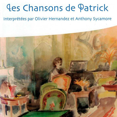 Pochette de l'album "Les Chansons de Patrick"